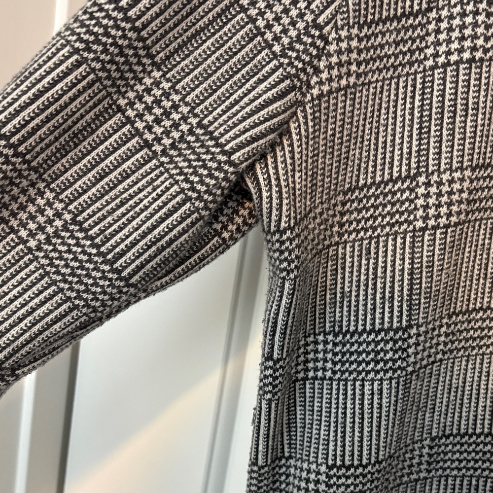 J. Crew Plaid Wool Sweater Blazer - Picture 6 of 11